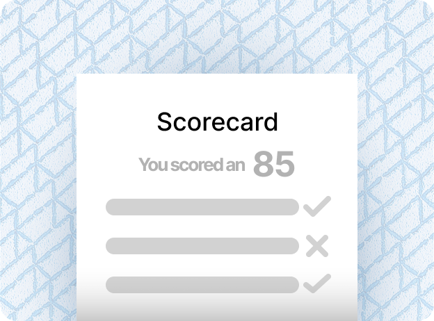 Check Your Scorecard